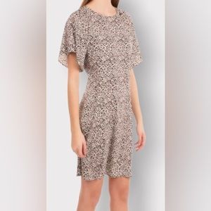 BLUGIRL FOLIES, Leopard Print, Fit And Flare Dress, Size 6